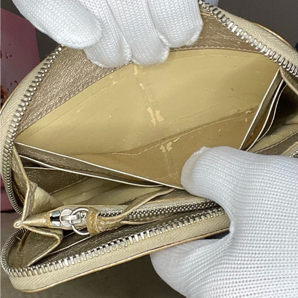 Chloe Vintage Gold Long Wallet - Picture 10 of 13